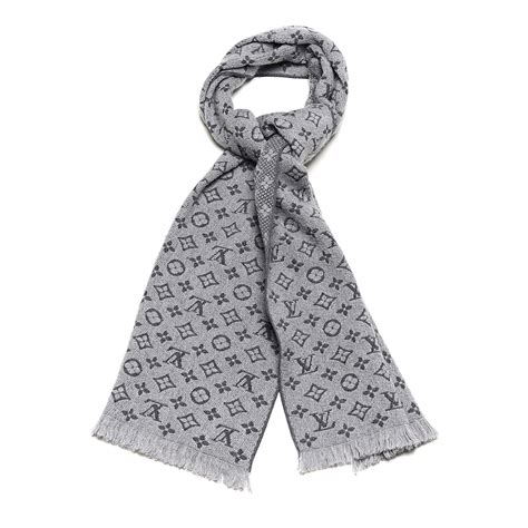 louis vuitton scarf man|Louis Vuitton scarf men grey.